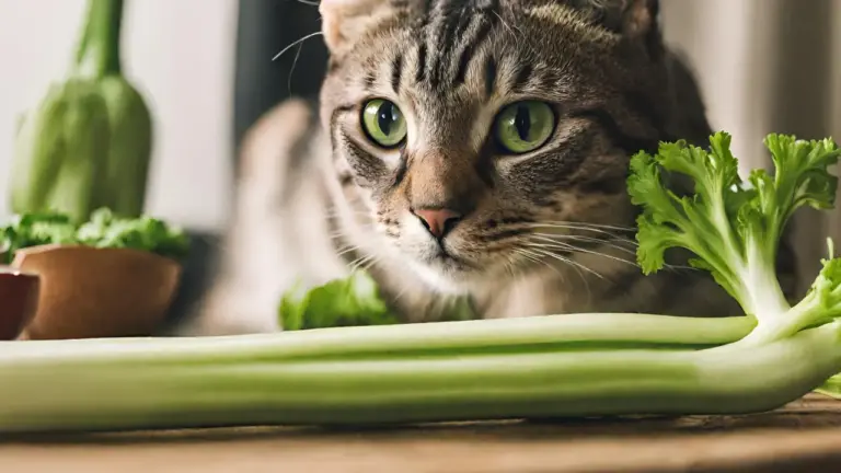 ¿Pueden los gatos comer apio?
