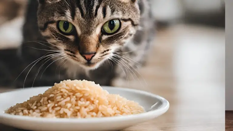 ¿Pueden  los gatos comer arroz?