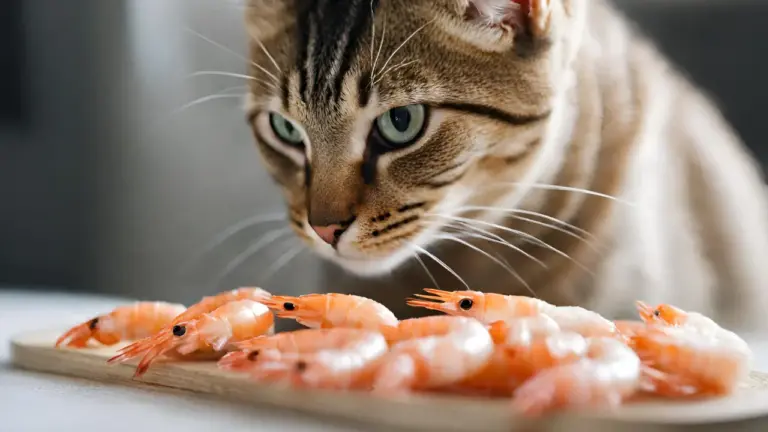 ¿Pueden los gatos comer Gambas?