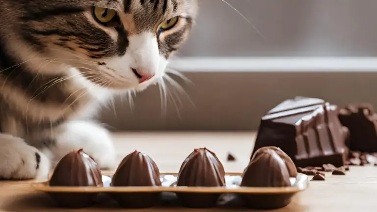 ¿Pueden los gatos comer chocolate?