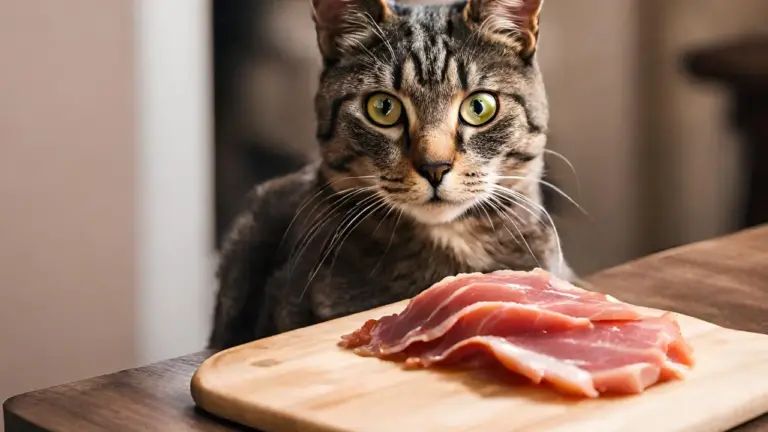 ¿Pueden los gatos comer jamon serrano?