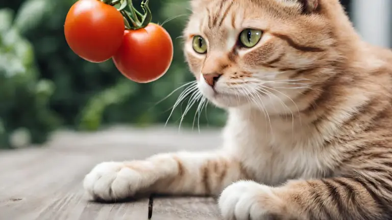 ¿Pueden los gatos comer tomate?