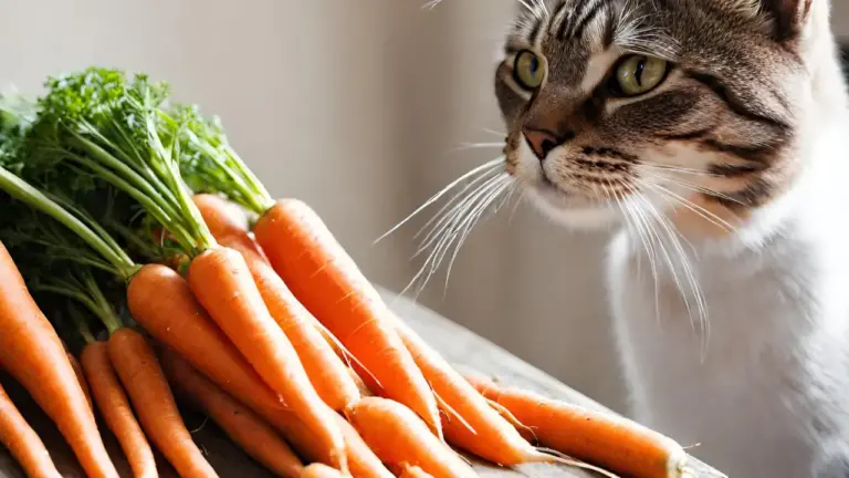 ¿Pueden los gatos comer zanahoria?